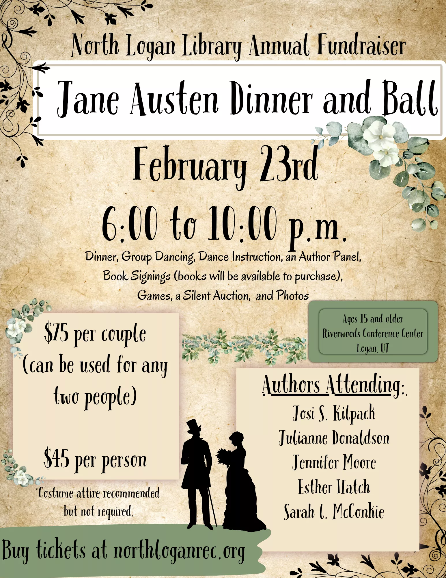 Jane Austen Dinner and Ball