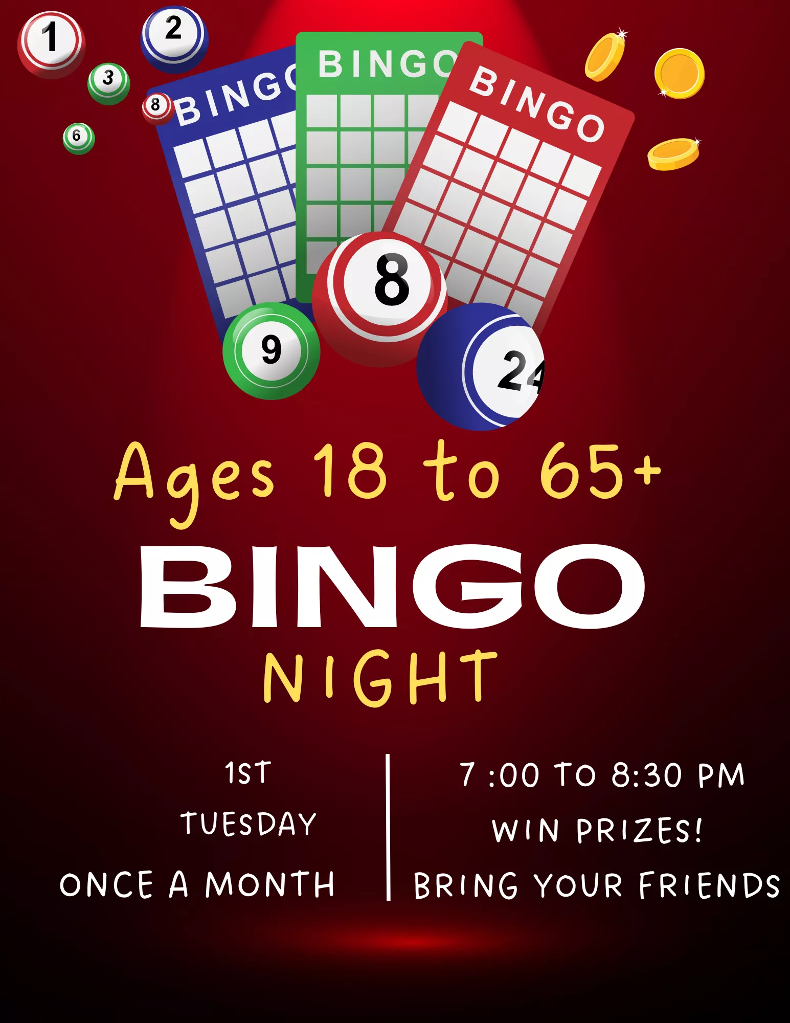 Adult Bingo Night