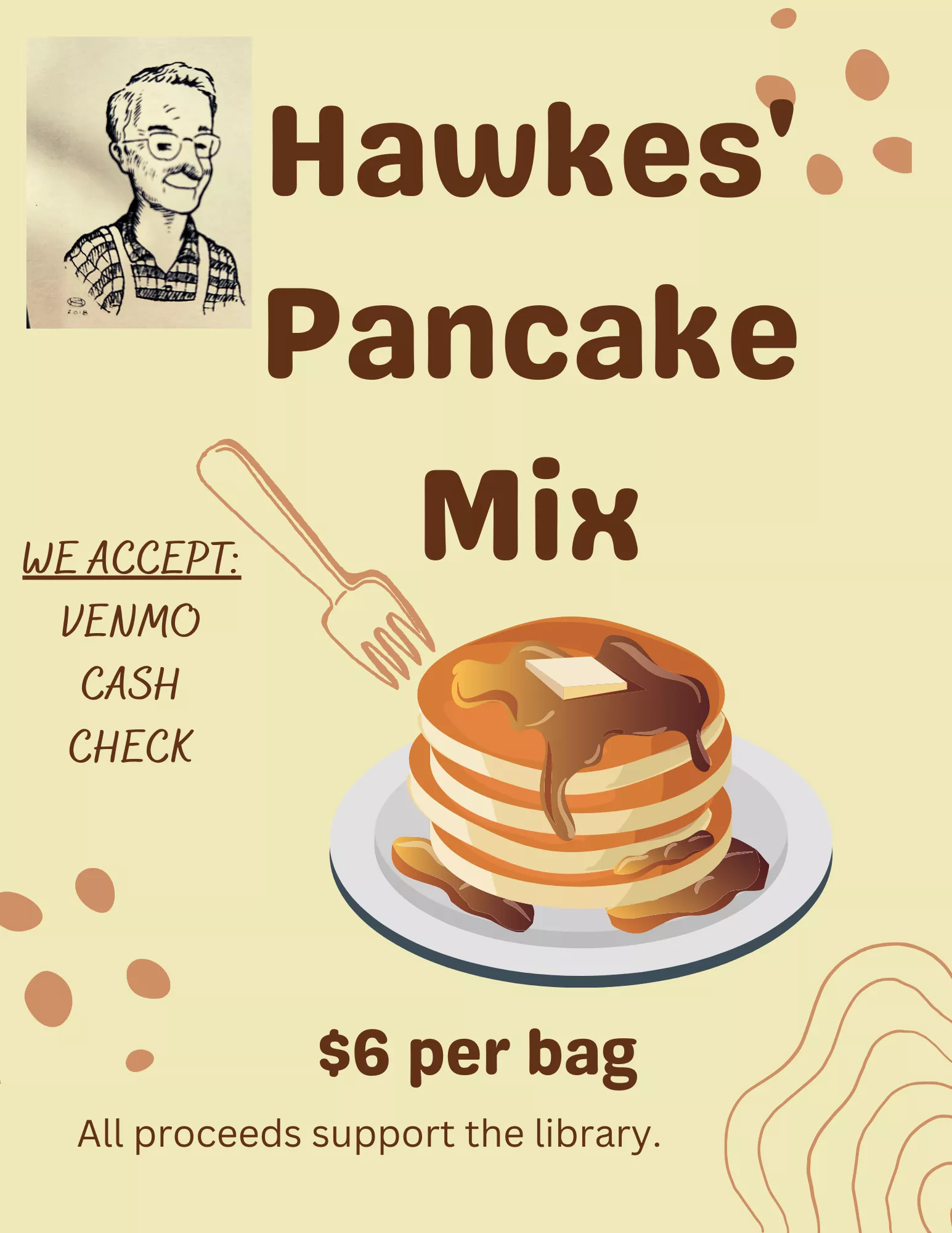 Hawkes' Pancake Mix